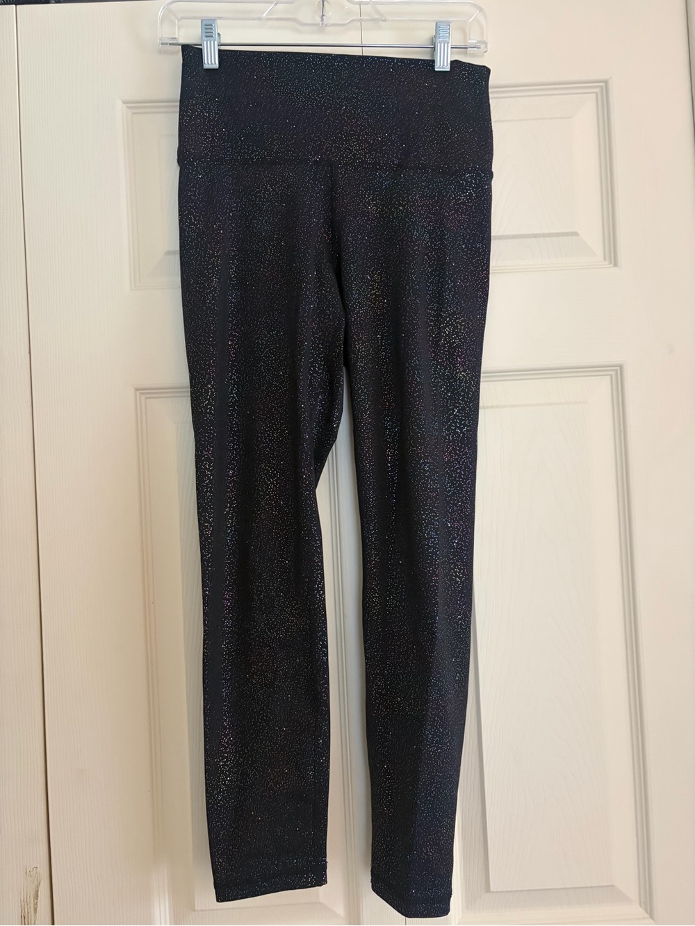Wildfox Black Rainbow Speckle Leggings